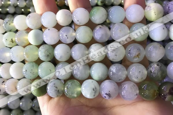 CAU463 15.5 inches 11mm - 12mm round Australia chrysoprase beads