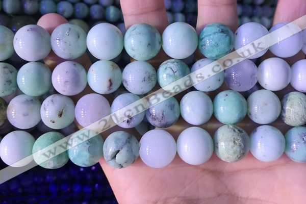 CAU470 15.5 inches 14mm round Australia chrysoprase beads