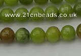 CAU501 15.5 inches 6mm round Chinese chrysoprase beads wholesale