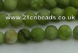 CAU511 15.5 inches 6mm round matte Chinese chrysoprase beads