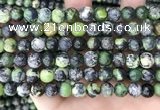 CAU523 15.5 inches 8mm - 8.5mm round Chinese chrysoprase beads