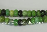 CAU55 15.5 inches 5*8mm rondelle Australia chrysoprase beads