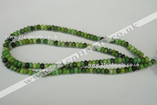 CAU55 15.5 inches 5*8mm rondelle Australia chrysoprase beads