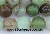 CAU551 15 inches 8mm round Australia chrysoprase beads