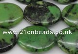 CAU67 15.5 inches 18*25mm oval Australia chrysoprase beads