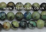CAZ09 15.5 inches 10mm round natural azurite gemstone beads