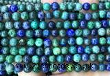 CAZ46 15 inches 6mm round azurite malachite beads wholesale