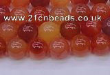 CBC413 15.5 inches 10mm AA grade round orange chalcedony beads