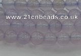 CBC430 15.5 inches 6mm round purple chalcedony beads wholesale