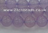 CBC432 15.5 inches 10mm round purple chalcedony beads wholesale