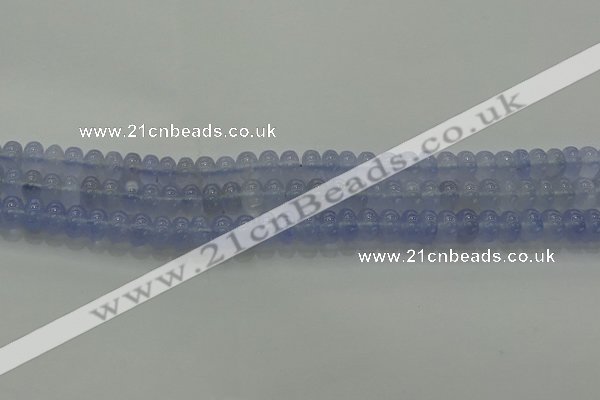 CBC441 15.5 inches 5*8mm rondelle blue chalcedony beads