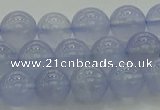 CBC452 15.5 inches 8mm round blue chalcedony beads wholesale