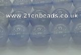 CBC453 15.5 inches 10mm round blue chalcedony beads wholesale