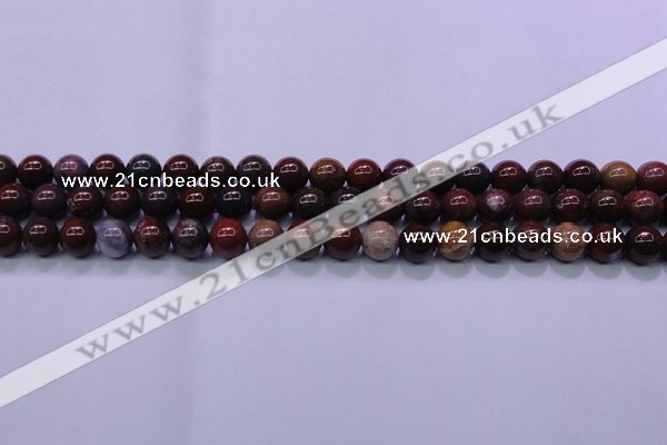 CBD303 15.5 inches 10mm round brecciated jasper beads wholesale