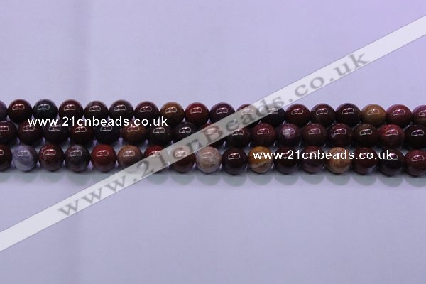 CBD304 15.5 inches 12mm round brecciated jasper beads wholesale