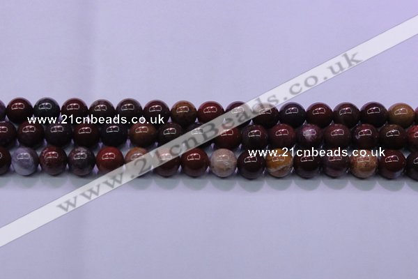 CBD305 15.5 inches 14mm round brecciated jasper beads wholesale