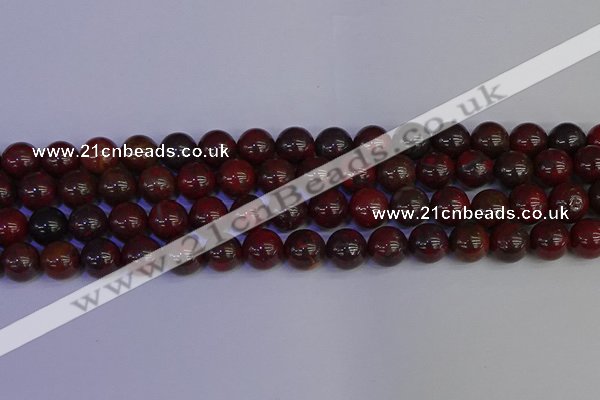 CBD354 15.5 inches 12mm round poppy jasper beads wholesale