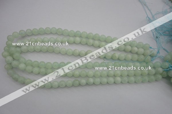 CBE03 15.5 inches 8mm round beryl gemstone beads wholesale