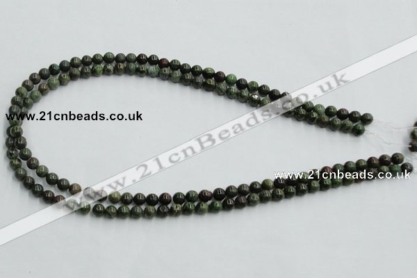 CBG01 15.5 inches 6mm round bronze green gemstone beads wholesale