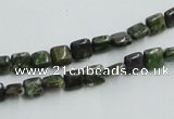 CBG16 15.5 inches 6*6mm square bronze green gemstone beads wholesale