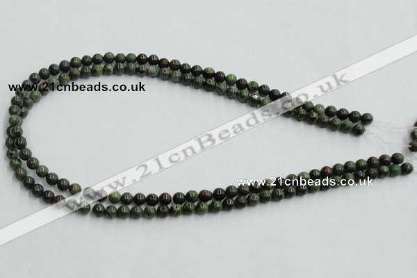 CBG22 15.5 inches 4mm round bronze green gemstone beads wholesale