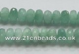 CBJ02 15.5 inches 6*10mm faceted rondelle jade beads wholesale