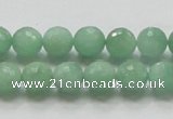 CBJ07 15.5 inches 10mm faceted round jade beads wholesale