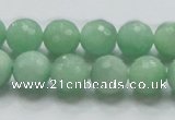 CBJ08 15.5 inches 12mm faceted round jade beads wholesale