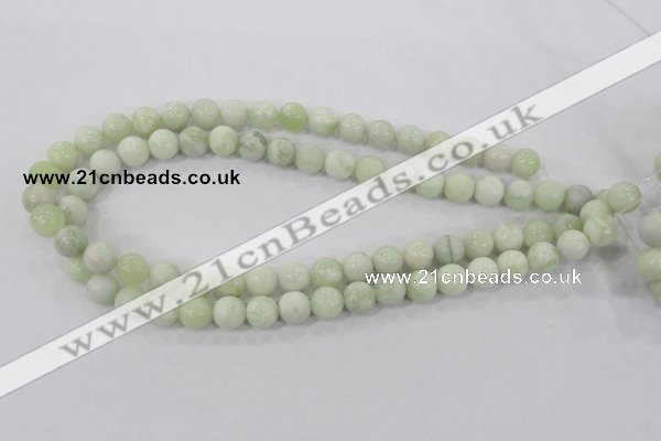 CBJ204 15.5 inches 10mm round butter jade beads wholesale