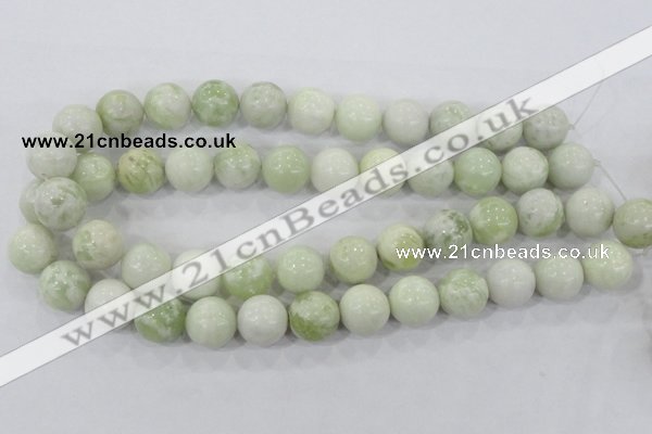 CBJ207 15.5 inches 16mm round butter jade beads wholesale