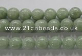 CBJ302 15.5 inches 8mm round natural jade beads