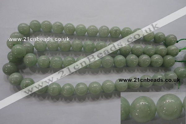 CBJ312 15.5 inches 14mm round A grade natural jade beads