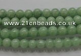 CBJ326 15.5 inches 6mm round AA grade natural jade beads