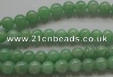 CBJ342 15.5 inches 6mm round AAA grade natural jade beads