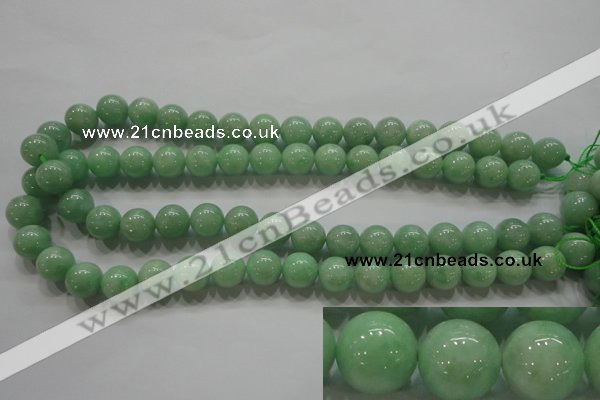 CBJ345 15.5 inches 12mm round AAA grade natural jade beads