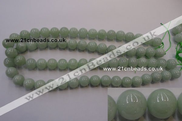 CBJ404 15.5 inches 12mm round natural jade beads wholesale