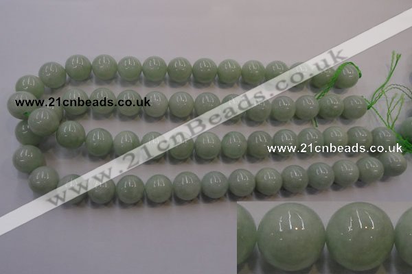 CBJ405 15.5 inches 14mm round natural jade beads wholesale