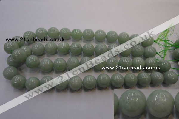 CBJ406 15.5 inches 16mm round natural jade beads wholesale