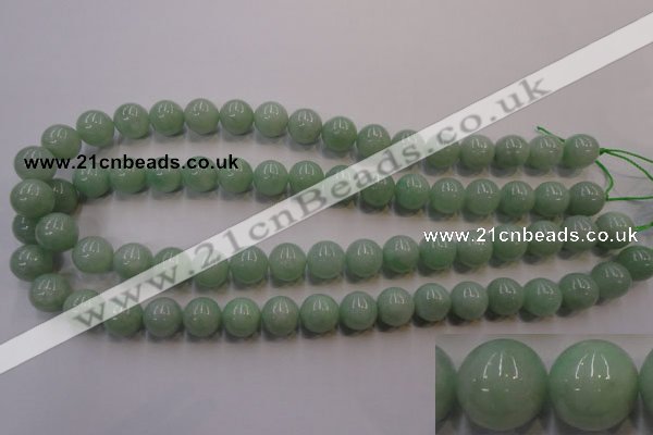 CBJ414 15.5 inches 12mm round natural jade beads wholesale