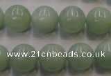 CBJ415 15.5 inches 14mm round natural jade beads wholesale