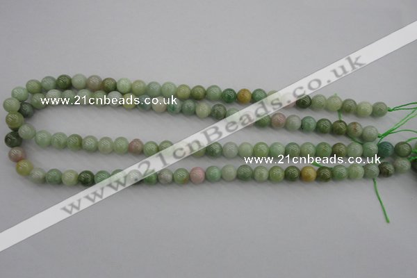 CBJ602 15.5 inches 8mm round jade beads wholesale