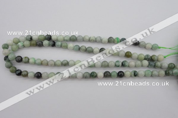CBJ609 15.5 inches 8mm round jade beads wholesale