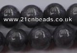 CBJ652 15.5 inches 10mm round black jade beads wholesale