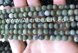 CBJ701 15.5 inches 6mm round green jade beads wholesale