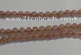 CBQ01 15.5 inches 4mm round strawberry quartz beads wholesale