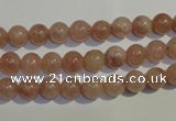 CBQ02 15.5 inches 6mm round strawberry quartz beads wholesale