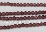 CBQ200 15.5 inches 4mm round strawberry quartz beads wholesale