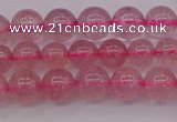 CBQ481 15.5 inches 6mm round strawberry quartz beads wholesale