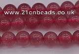 CBQ486 15.5 inches 6mm round strawberry quartz beads wholesale