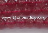 CBQ487 15.5 inches 8mm round strawberry quartz beads wholesale